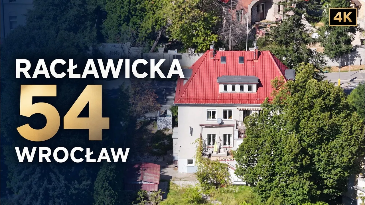 Racławicka 54, Wrocław — film z drona